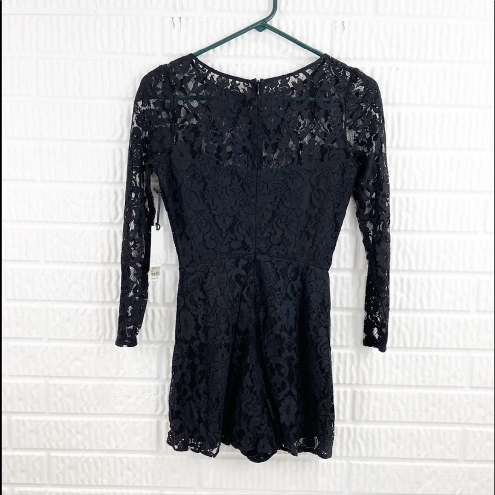 Bb Dakota black lace jumpsuit worn once.